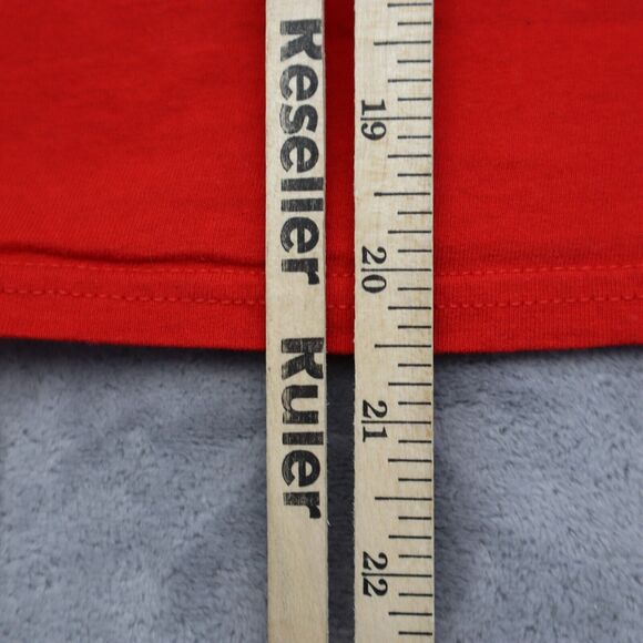 Elf Shirt Boys S Red Short Sleeve Crew Neck Graphic Print Cotton Casual Tee - Picture 5 of 14